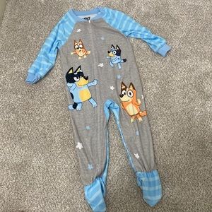 Unisex Bluey Footie Pajamas